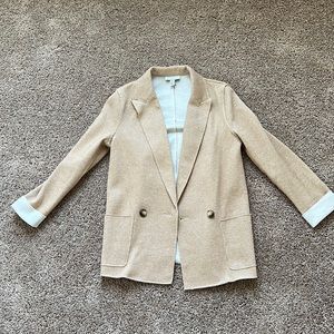Top shop new tan blazer, size 2